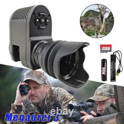 Digital IR Night Vision Hunting Sight 3/4 Rifle Scope Camera 850nm