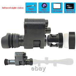 Digital IR Night Vision Hunting Sight 3/4 Rifle Scope Camera 850nm