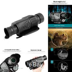 Digital Infrared Dark Night Vision 5X40mm Monocular 200m Telescope Scope Hunting