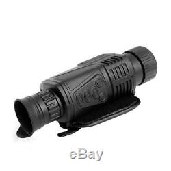 Digital Infrared Dark Night Vision 5X40mm Monocular 200m Telescope Scope Hunting