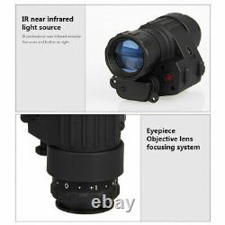 Digital Infrared IR HD 850mm 2X Mag Tactical Monocular Night Vision Telescope