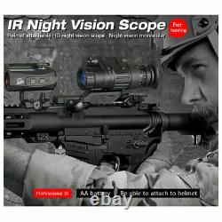 Digital Infrared IR HD 850mm 2X Mag Tactical Monocular Night Vision Telescope