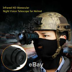 Digital Infrared IR Night Vision Device Helmet HD Telescope Monocular Helmet