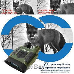 Digital Infrared Illuminator Night Vision Binoculars Record Video Adjustable32G