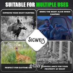 Digital Infrared Night Vision Binoculars for Camping, Hunting, Surveillance &