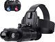 Digital Infrared Night Vision Goggles, 4x Digital Zoom Hands-free Ngv For Helmet