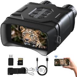 Digital Infrared Night Vision Goggles 4'' Night Vision for Viewing in 100%