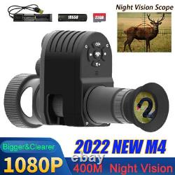Digital Infrared Night Vision PRO Rifle Scope Hunting Sight Camera Video Record