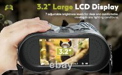 Digital Night Binoculars Built-in 4000mah Battery 4k with 32GB