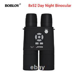 Digital Night Vision Binocular 8X52 355PPI with APM Function Infrared IR Camera