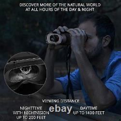 Digital Night Vision Binocular Capture HD Photos & Videos See Clear in Dark