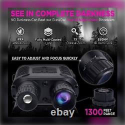 Digital Night Vision Binoculars For Complete Darkness Infrared Night Camping