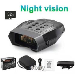 Digital Night Vision Binoculars Goggles Infrared for Hunting LED Image Video NEW