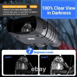 Digital Night Vision Goggles Binoculars Complete Darkness Infrared Scope