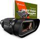 Digital Night Vision Goggles Binoculars For Total Darkness Surveillance Zoom, Fhd
