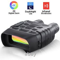 Digital Night Vision Goggles Binoculars Infrared Scope Recording LCD Screen