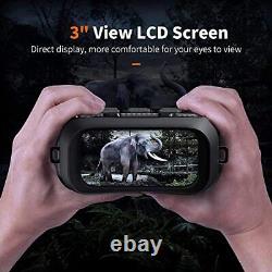 Digital Night Vision Goggles Binoculars for Total Darkness-4K Infrared Digita