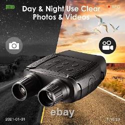 Digital Night Vision Goggles HD IR NVG Binoculars 850nm 1080p Camera with DVR