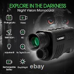 Digital Night Vision Goggles Thermal IR Monocular Binoculars for Total Darkness