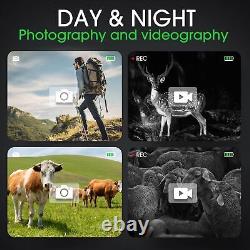 Digital Night Vision Goggles Thermal IR Monocular Binoculars for Total Darkness