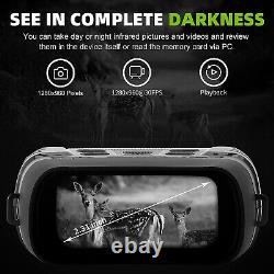 Digital Night Vision Goggles for Complete Darkness, Night Vision Binoculars