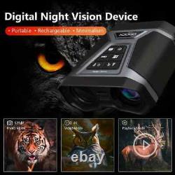 Digital Night Vision Goggles with 4K Video, 52MP Photo, 8X Zoom, 5200mAh Battery