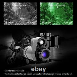 Digital Night Vision Monocular & Helmet Mount Infrared Night Vision Camcorder