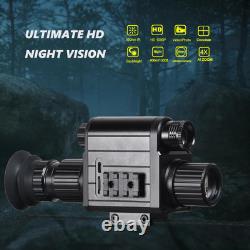 Digital Night Vision Monocular, IR Illuminator 850nm Night Vision Rifle Scope