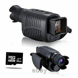 Digital Night Vision Monocular for 100% Darkness, 1080p Full HD Video Long