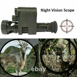 Digital Night Vision PRO 3 Rifle Scope Hunting Sight IR FHD Camera with DVR 2023