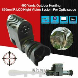 Digital Night Vision PRO 3 Rifle Scope Hunting Sight IR FHD Camera with DVR 2023