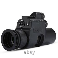 Digital Night Vision Rifle Scope Infrared 850nm LED IR Torch Hunting Monocular