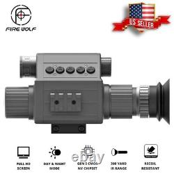 Digital Night Vision Rifle Scope M-PRO 5 Optic Hunting Sight HD IR Camera 2024