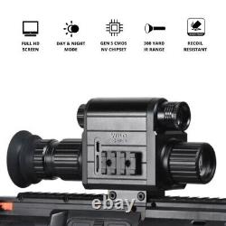 Digital Night Vision Rifle Scope M-PRO 5 Optic Hunting Sight HD IR Camera 2024