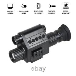 Digital Night Vision Rifle Scope M-PRO 5 Optic Hunting Sight HD IR Camera 2024