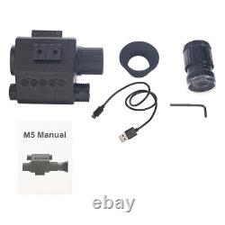 Digital Night Vision Rifle Scope M-PRO 5 Optic Hunting Sight HD IR Camera USA