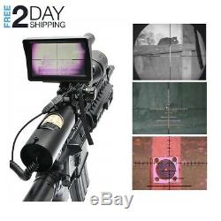 Digital Night Vision Scope For Rifle Hunting With Camera Adjustable 5 Display