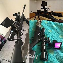 Digital Night Vision Scope For Rifle Hunting With Camera Adjustable 5 Display