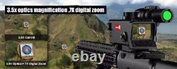 Digital Night Vision Scope Recording Optical Infrared Sight 7X MS-32 3.5x32