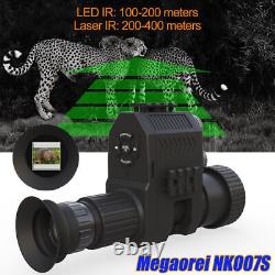 Digital Night Vision Sight Scope Monocular IR Camera 720P for Rifle Hunting