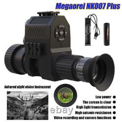 Digital Night Vision Sight Scope Monocular IR Camera 720/1080P for Hunting