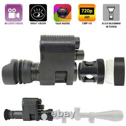 Digital Night Vision Sight Scope Monocular IR Camera HD720P Photo Video Hunting