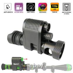 Digital Night Vision Sight Scope Monocular IR Camera HD720P Photo Video Hunting