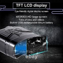 Digital Zoom Binoculars Day & Night Vision Telescope HD Trail Camera LCD Screen