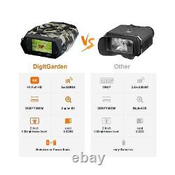 Digitgarden Night Vision Goggles 48MP 4K for Darkness, Digital Infrared Night