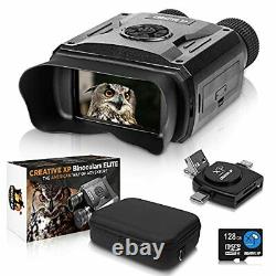 Elite Digital Night Vision Binoculars for Adults Infrared Night 128GB Card