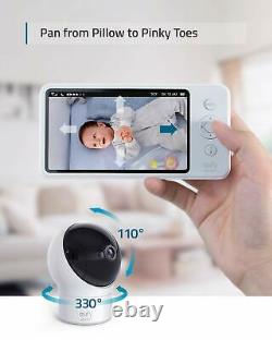 Eufy Security 5 Wireless Video Baby Monitor PT Camera 2-Way Audio Night Vision