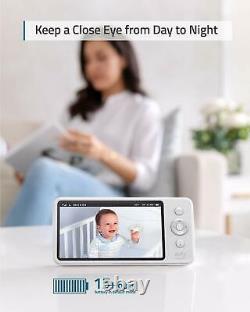 Eufy Security 5 Wireless Video Baby Monitor PT Camera 2-Way Audio Night Vision