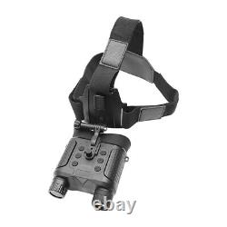 FHD Night Vision Goggles Binoculars Digital IR Head Mounted Hunting Rechargeable