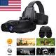 Fhd Night Vision Goggles Head Mounted Binoculars For Total Darkness Surveillance